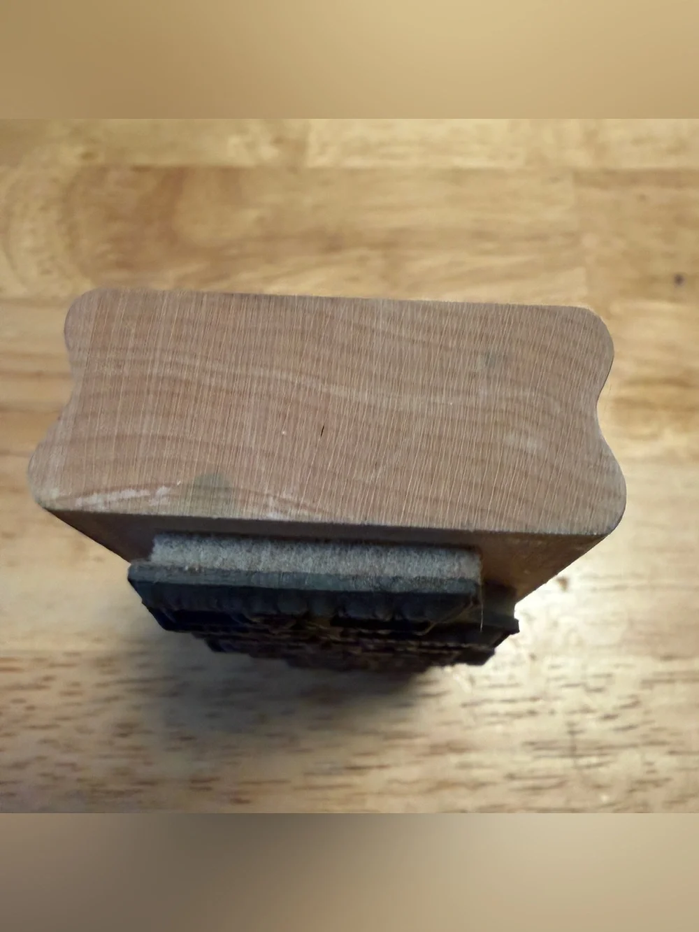 Stampendous wood mounted